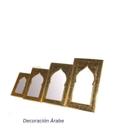 espejos árabes cincelados
