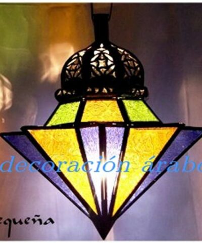 Lámpara marroquí forma de paraguas