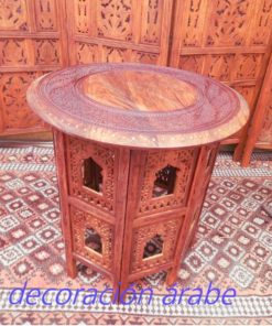 mesa india madera teka