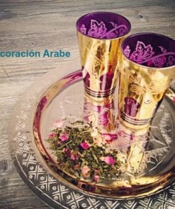 vasos té orientales arabes