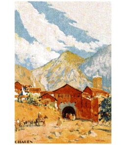 poster de pintura de Marruecos