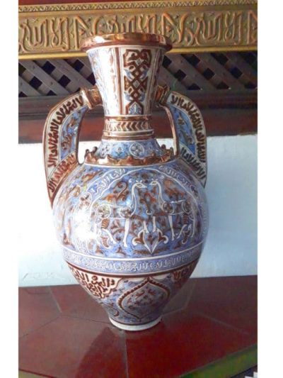 anfora cerámica andaluza nazarí