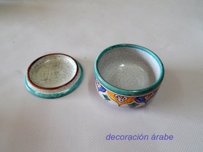 cajitas cerámica andaluza árabe