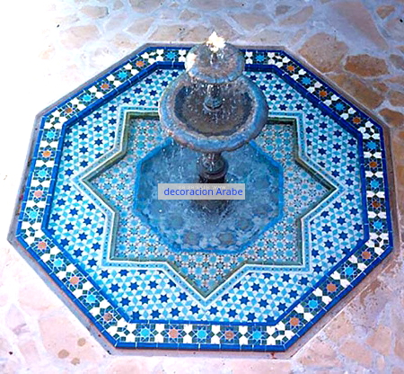 fuente andaluza mosaicos nazaríes
