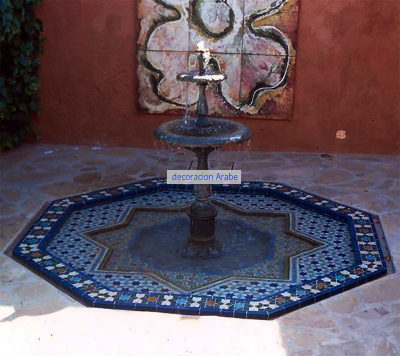 fuente suelo mosaicos árabes andalusíes