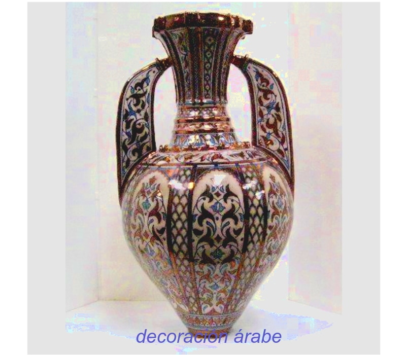 jarrón cerámica nazarí