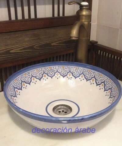 lavabo cerámica andaluza árabe