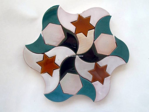 mosaico Alhambra modelo Paloma estrella