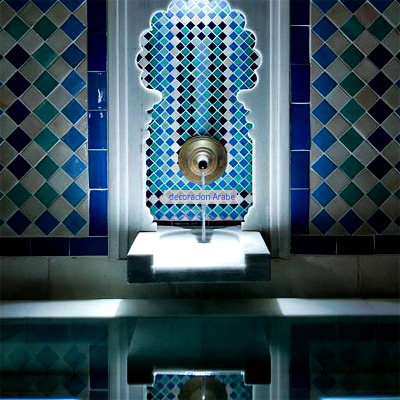 piloń fuente azulejos árabes andaluces