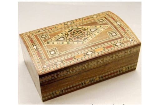 caja taracea baúl árabe