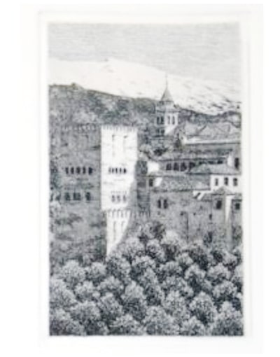 Alhambra, grabado artístico