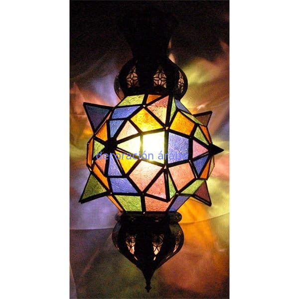 lámpara árabe marroquí