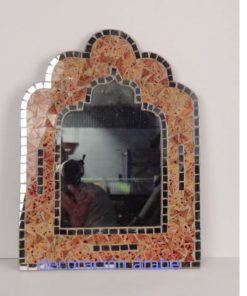 Espejo árabe marroquí mosaico