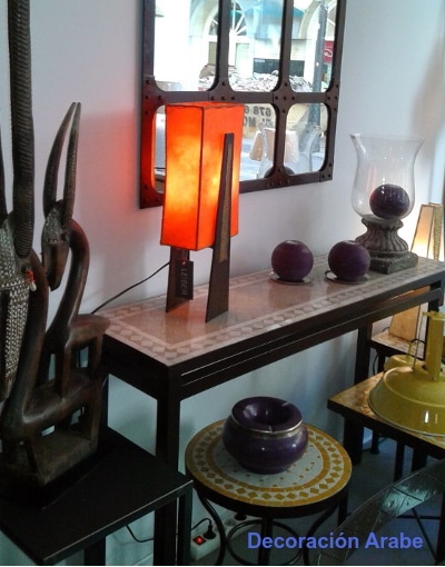 lámpara mesa estilo nórdico