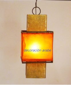 lámpara oriental shinto amarillo