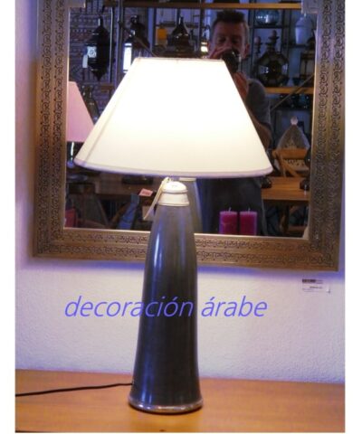 lámpara marroqui mesa morada