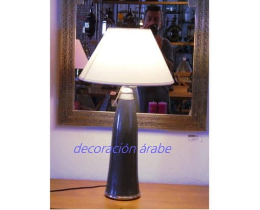 lámpara marroqui mesa morada