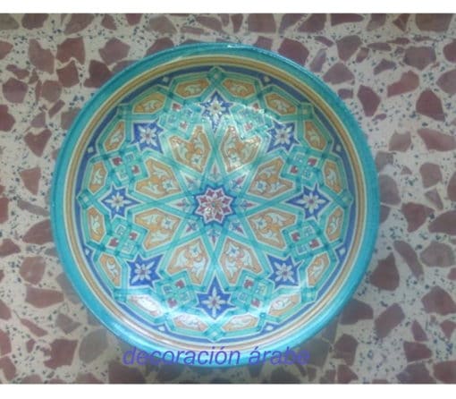plato ceramica andaluza andalusi