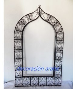espejo marroquí forja