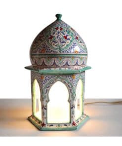 lámpara cerámica andaluza andalusí