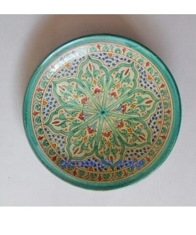 plato cerámica andaluza árabe