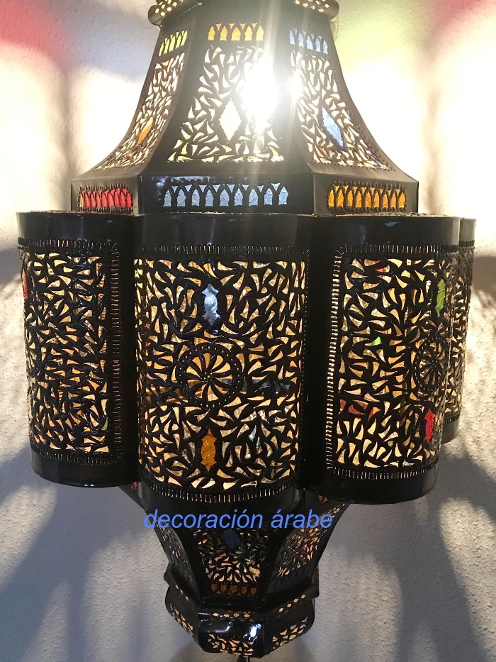 gran lampara árabe