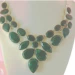 collar India jade plata