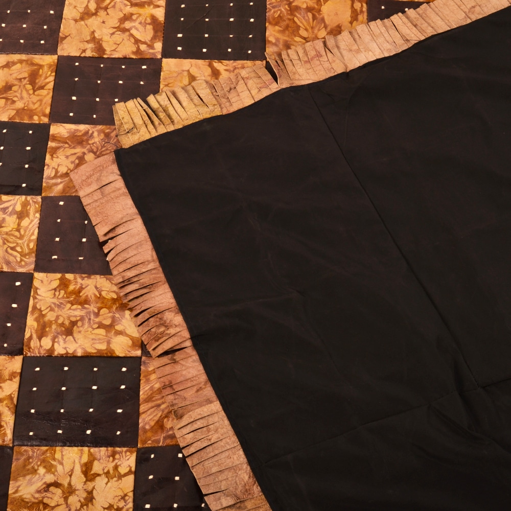 detalle alfombra cuero tuaregs