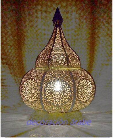 lámpara mesa de india