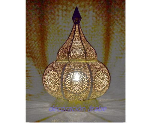 lámpara mesa de india