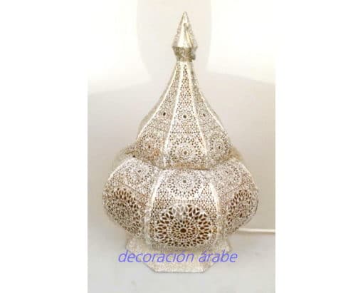 lámpara mesa árabe india