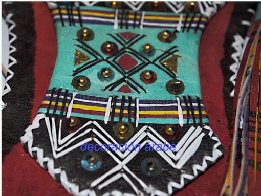 bolso cuero africano tuareg