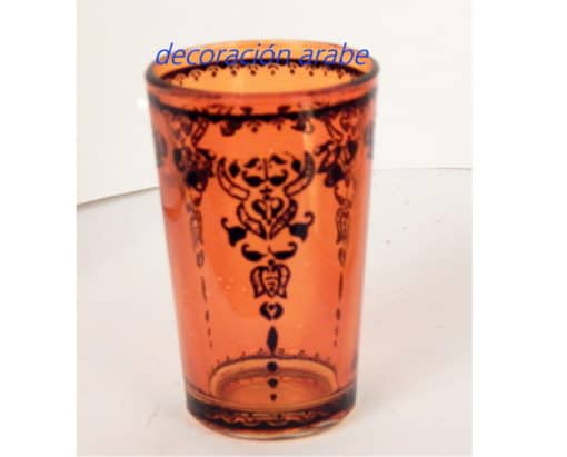 vaso árabe Deco naranja