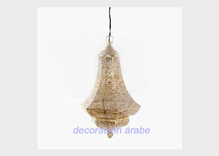 lámpara estilo hindú colonial