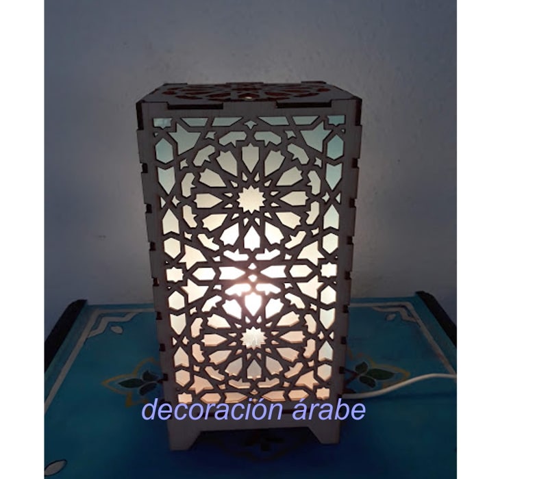lámpara mesa celosía Alhambra