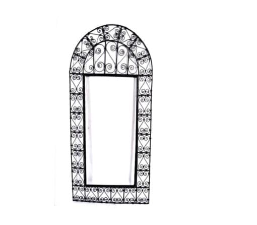 espejo árabe forja rectangular