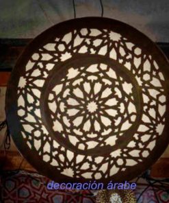 Lampara árabe alhambra detalle