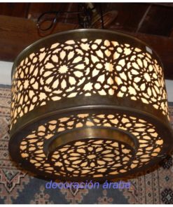 lámpara árabe bronce Granada