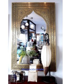 espejo latón marroquí