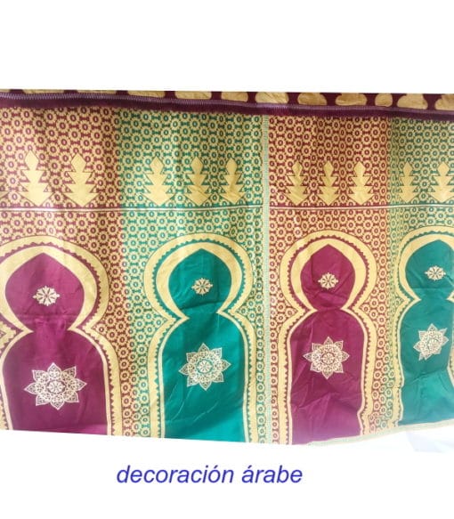 tela marroquí decorativa