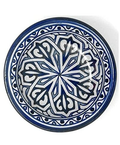 plato cerámica marroquí
