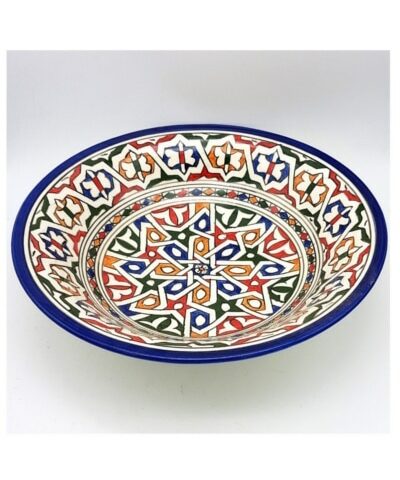 vajilla marroquí cerámica plato hondo