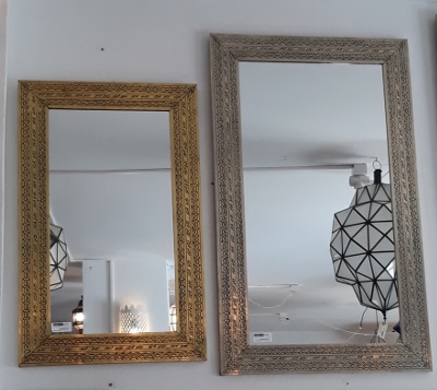 espejos árabes rectangulares ovalados