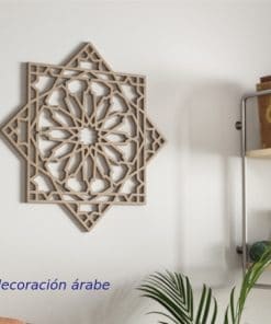celosía de madera estilo Alhambra
