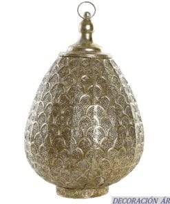 Indian gold table lamp from India model Puna