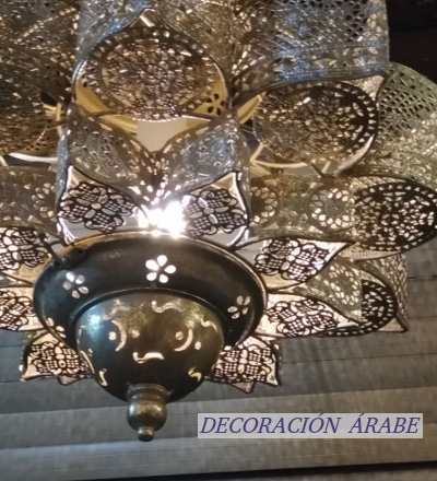 Indian ceiling lamp Lotus model