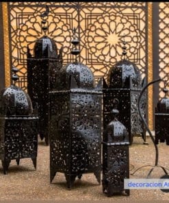 Faroles Marroquíes de hierro