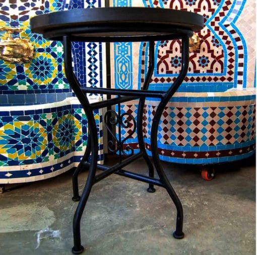 mesa mosaico pies fotja marroquí