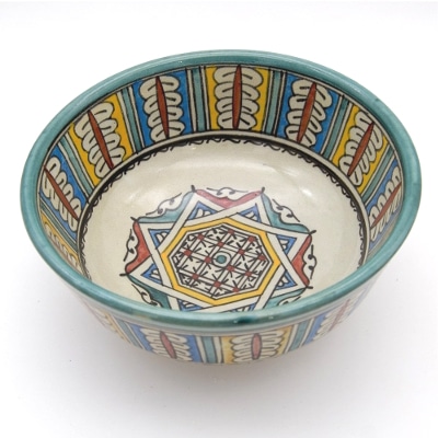 cuenco ensaladera cerámica marroquí