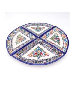 plato cerámica marroqui para servir